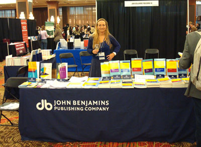 Seline Benjamins at AAAL conference 2013