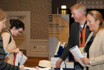 Seline Benjamins and Eric Burgstede at 2012 AAAL conference