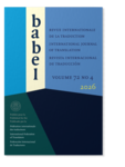 Cover image for Babel 72:4 Pb Cover not available