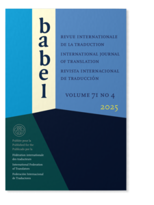 Babel. Revue internationale de la traduction / International ...