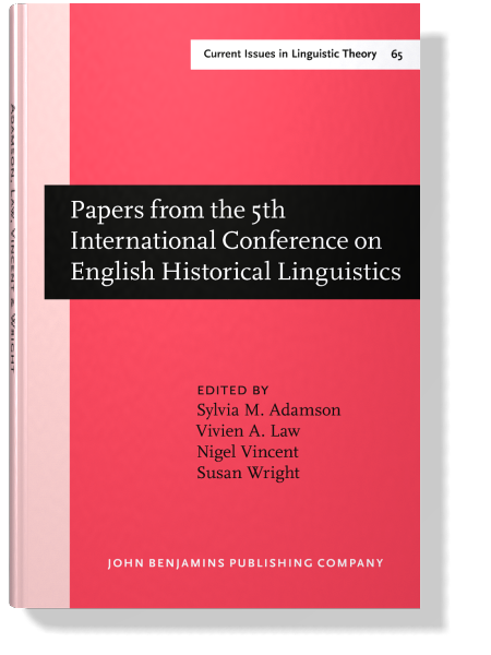 Papers from the 5th International Conference on English Historical