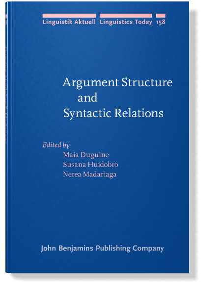 Argument Structure And Syntactic Relations A Cross Linguistic