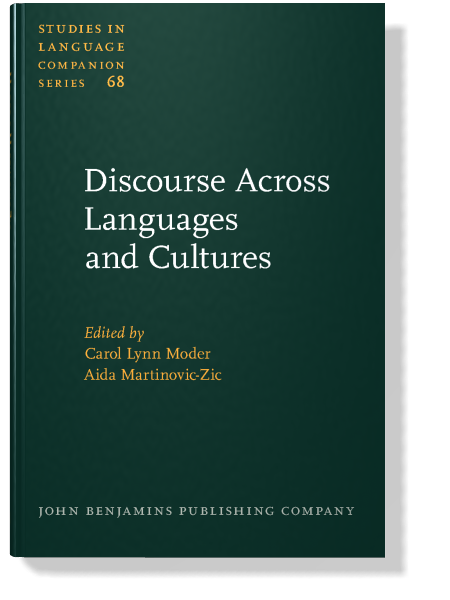 Discourse Across Languages and Cultures | Edited by Carol Lynn