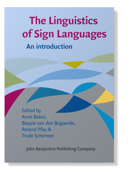 Book Cover art for The Linguistics of Sign Languages