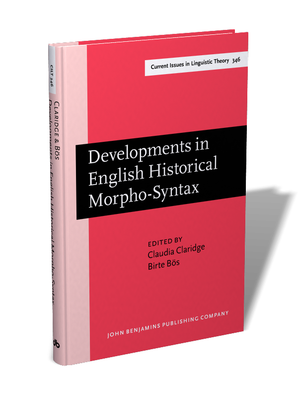 Developments in English Historical Morpho-Syntax | Edited by