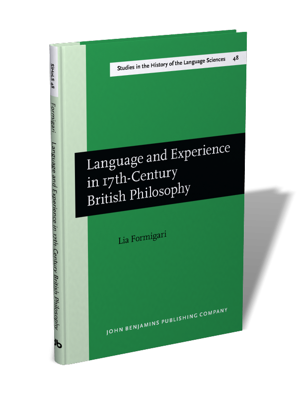Language　in　17th-Century　and　Formigari　Philosophy　Experience　British　Lia