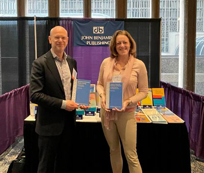 Marten Stavenga and Ute Römer-Barron at AAAL 2025