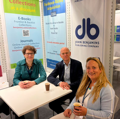 Anke de Looper, Marten Stavenga and Seline Benjamins at Frankfurter Buchmesse 2026